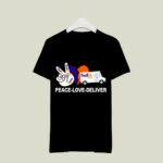 Peace Love Deliver Fedex 3 T Shirt