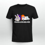 Peace Love Deliver Fedex Express 2 T Shirt