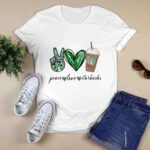 Peace Love Starbucks 3 T Shirt