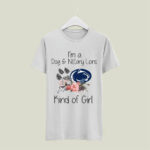 Penn State Nittany Lions football Im a Dog and Nittany Lions kind of girl 4 T Shirt