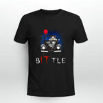 Pennywise Driving Volkswagen Beetle Bittle It Clown 4 T Shirt