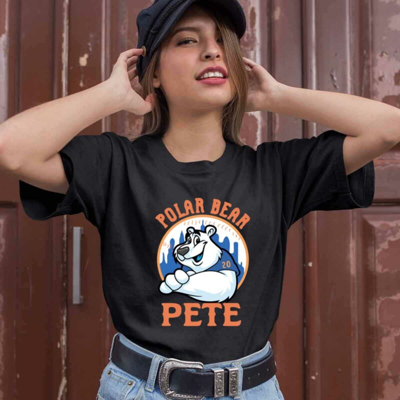 Pete Alonso New York Mets Polar Bear Pete 0 T Shirt