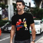 Peter Parker Spiderman and Morgan Stark Iron man 0 T Shirt
