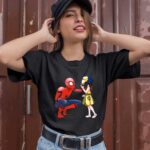 Peter Parker Spiderman and Morgan Stark Iron man 1 T Shirt
