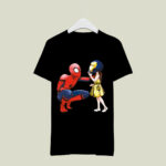Peter Parker Spiderman and Morgan Stark Iron man 2 T Shirt