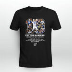 Peyton Manning 18 Indianapolis Colts Hall Of Fame Signature 3 T Shirt