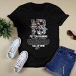 Peyton Manning Denver Broncos Hall Of Fame Signature 2 T Shirt