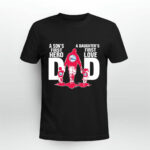 Philadelphia 76ers Dad sons first hero daughters first love 4 T Shirt