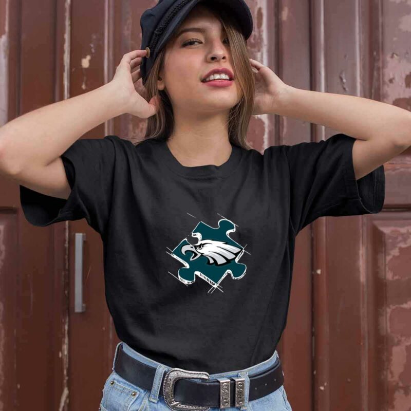 Philadelphia Eagles Autism Puzzle 0 T Shirt