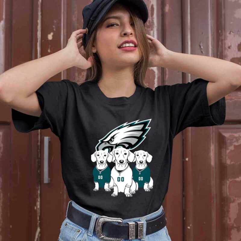 Philadelphia Eagles Dachshund Dogs 0 T Shirt