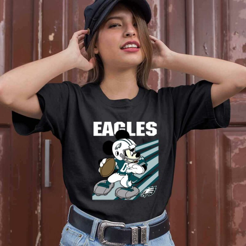 Philadelphia Eagles Mickey Mouse Disney 0 T Shirt
