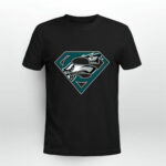 Philadelphia Eagles Superman Logo 3 T Shirt