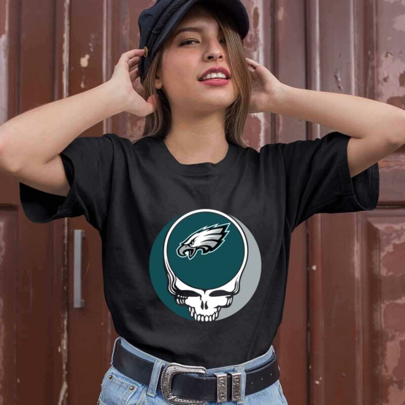 Philadelphia Eagles Your Face Football Fan Supporter Grateful Dead 0 T Shirt