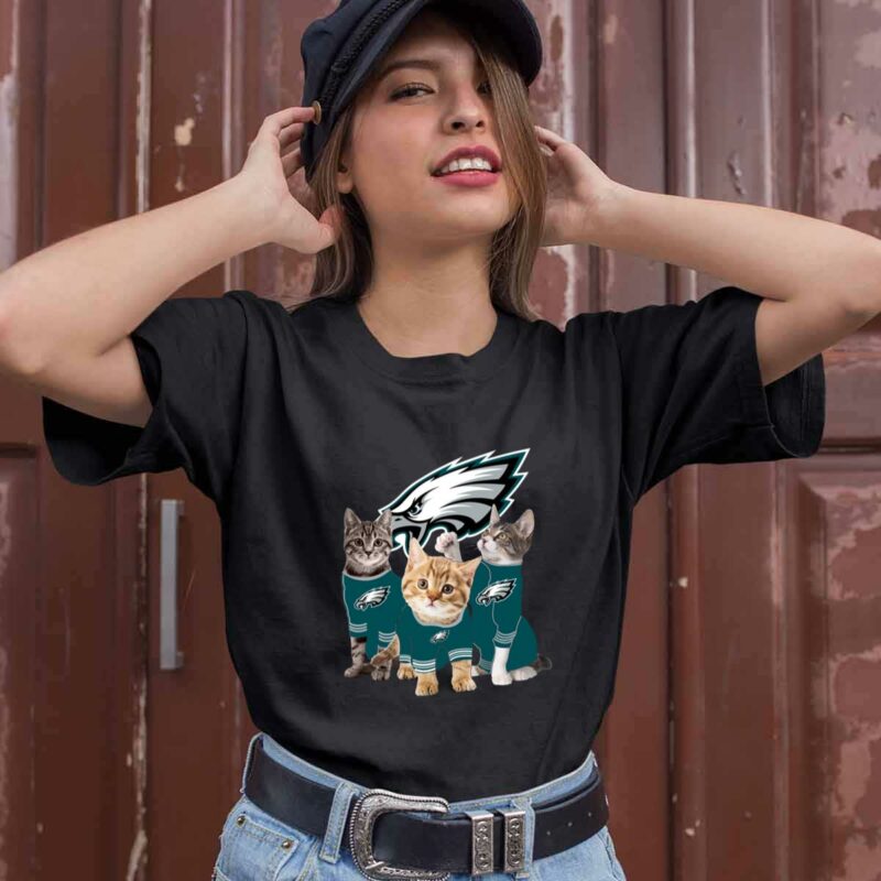 Philadelphia Eagles Cats Funny 0 T Shirt