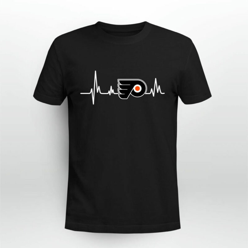 Philadelphia Flyers Heartbeat 0 T Shirt