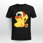 Philadelphia Flyers Pikachu Pokemon 0 T Shirt