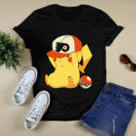 Philadelphia Flyers Pikachu Pokemon 4 T Shirt