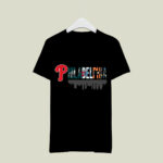 Philadelphia Sports Teams Phillies Eagles 76ers Flyers 2 T Shirt