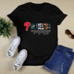 Philadelphia Sports Teams Phillies Eagles 76ers Flyers 3 T Shirt