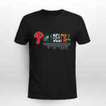 Philadelphia Sports Teams Phillies Eagles 76ers Flyers 4 T Shirt