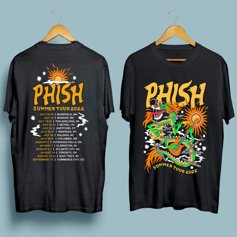 Phish Summer Tour 2022 Front 4 T Shirt