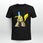 Pikachu As Master Yoda Jedi Pokemon Star Wars 2 T Shirt