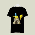 Pikachu As Master Yoda Jedi Pokemon Star Wars 3 T Shirt