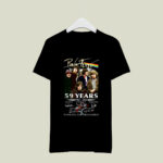 Pink Floyd 59 Years 1965 2024 And Their Signature Thank You For The Memories 4 T Shirt