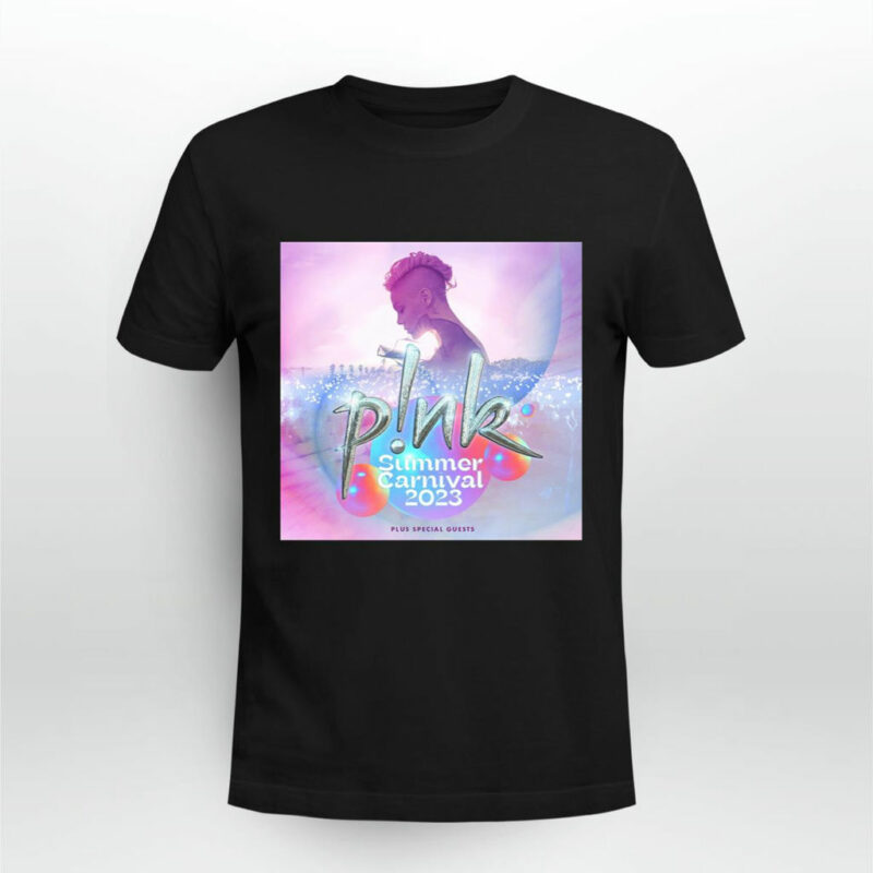 Pink Summer Carnival Tour 2023 Front 4 T Shirt