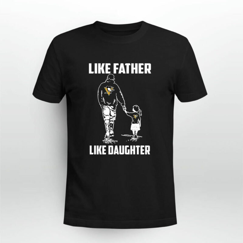 Pittsburgh Penguins Father Like Daughter 0 T Shirt