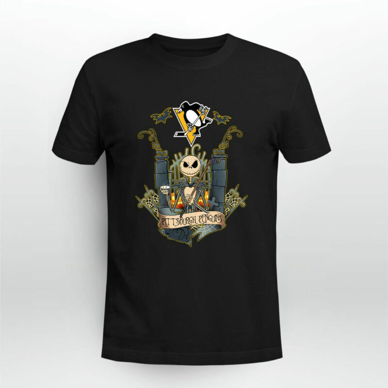 Pittsburgh Penguins Jack Skellington This Is Halloween 0 T Shirt