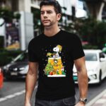 Pittsburgh Penguins Snoopy Woodstock Christmas 2 T Shirt