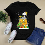 Pittsburgh Penguins Snoopy Woodstock Christmas 4 T Shirt