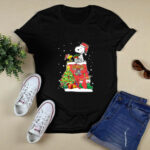 Pittsburgh Pirates Snoopy Woodstock Christmas 2 T Shirt