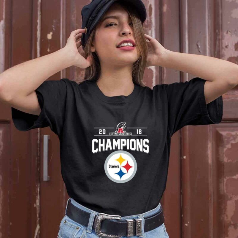 Pittsburgh Steelers Champions Afc Conference Championships 2018 1 0 T Shirt
