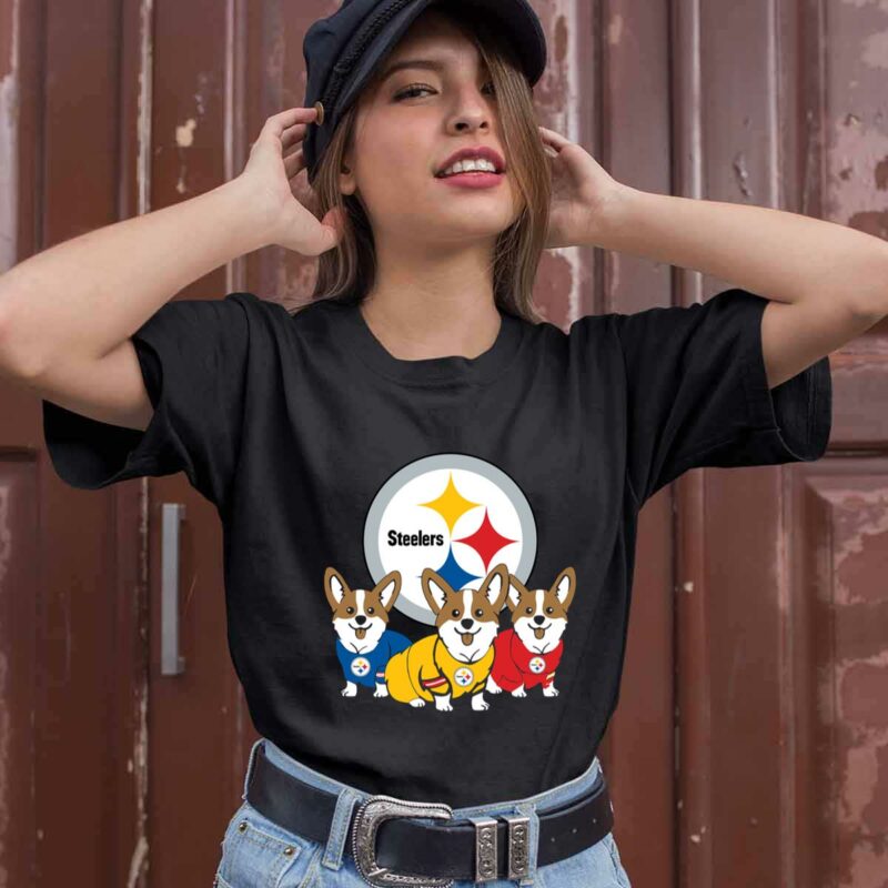 Pittsburgh Steelers Corgi 0 T Shirt