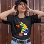 Pittsburgh Steelers Grinch Santa Sitting Baltimore Ravens Toilet Cleveland Browns Cincinnati Bengals 1 T Shirt