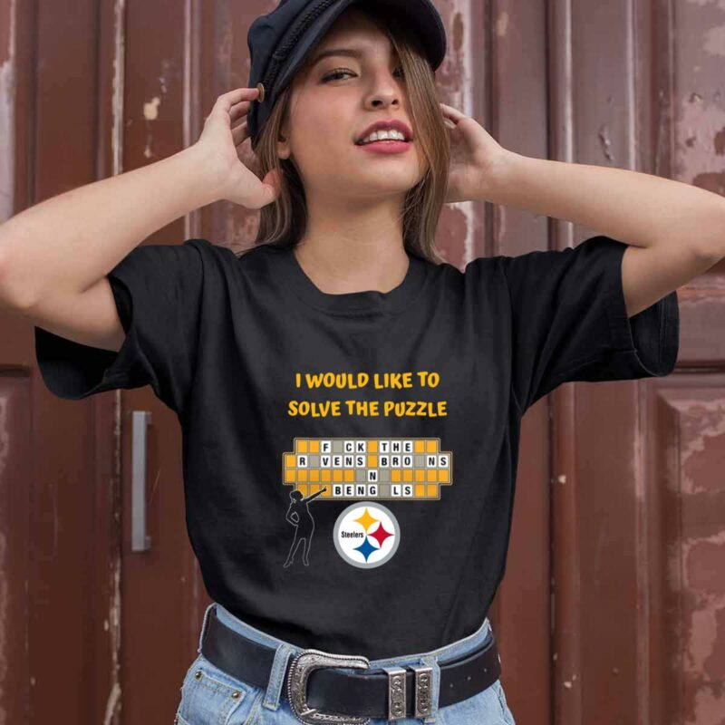 Pittsburgh Steelers I Would Like To Solve The Puzzle 0 T Shirt