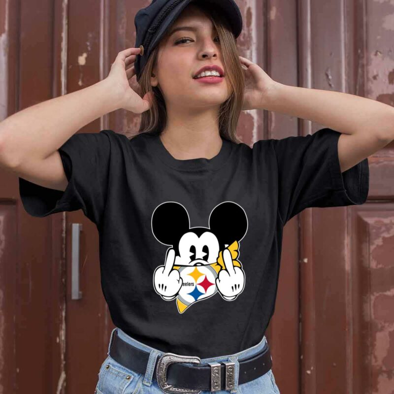 Pittsburgh Steelers Mickey Mouse 0 T Shirt