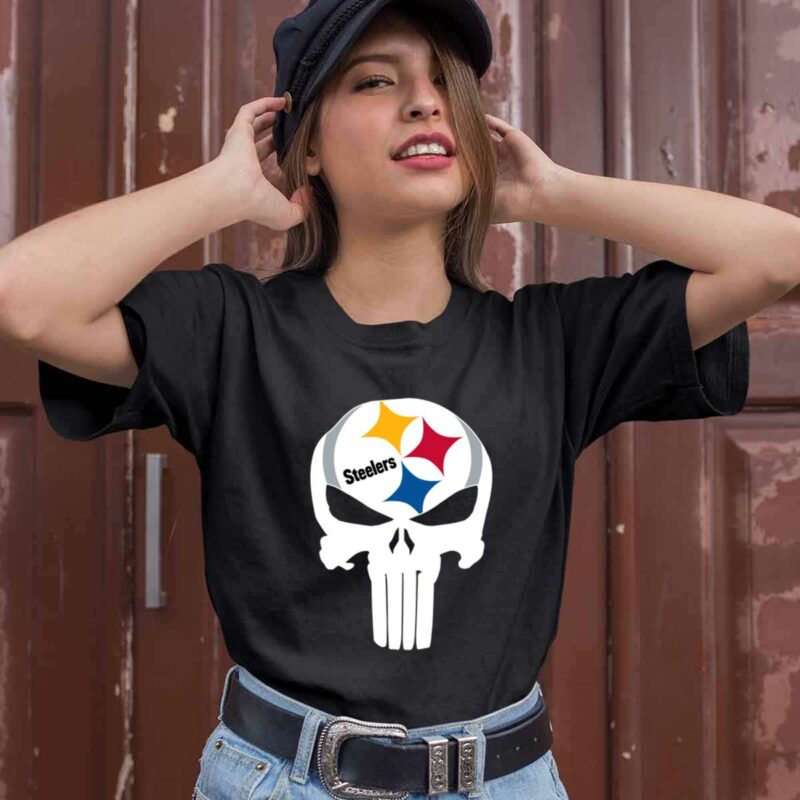 Pittsburgh Steelers Punisher 0 T Shirt
