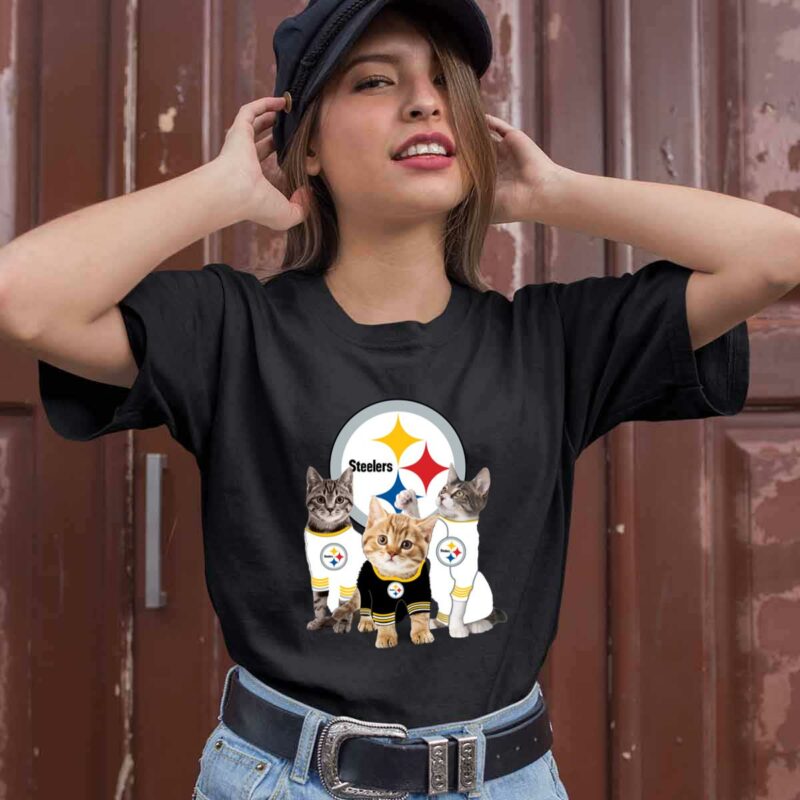 Pittsburgh Steelers Cats 0 T Shirt