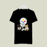 Pittsburgh Steelers cats Funny 3 T Shirt