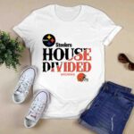 Pittsburgh Steelers house divided Cleveland Browns 0 T Shirt
