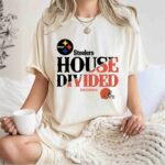 Pittsburgh Steelers house divided Cleveland Browns 3 T Shirt