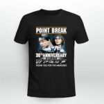 Point Break 30th Anniversary 1991 2021 Signature Thank You For The Memories 3 T Shirt