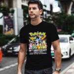 Pokemon 28th Anniversary 1996 2024 Thank You For The Memories Pokemon Group 0 T Shirt
