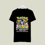 Pokemon 28th Anniversary 1996 2024 Thank You For The Memories Pokemon Group 2 T Shirt