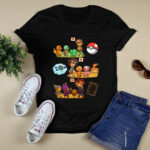 Pokemon Digimon Yugioh Childhood 4 T Shirt