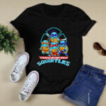 Pokemon teenage mutant ninja Squirtles 4 T Shirt
