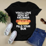 Polska Kielbasa Polish Sausage Food Humor 4 T Shirt